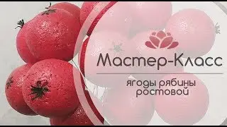 Бесплатный Мастер-Класс ягоды ростовой рябины