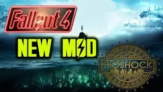 Fallout 4 NEW BIOSHOCK MOD:Location, Power Armor, and Weapons