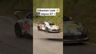 Sébastien Loeb Rallye Mont Blanc 2024 Alpine GT+ #pourtoi #automobile #rallyesports #rallye #wrc