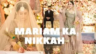 Mariam's Nikkah Vlog Part 2 | Nikkah Day