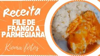 File de frango a parmegiana