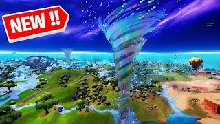 Fortnite ANOTHER Chrome Tornado appeared ?? (Map Update)