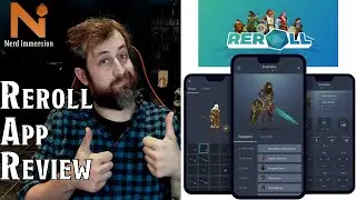 Reroll App Review/Demo (D&D Pixel Art Character Creator) | Nerd Immerison