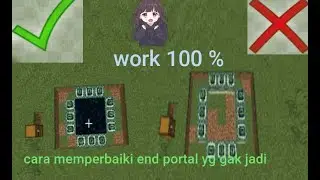cara mengatasi portal the end / portal naga yg gak jadi di minecraft versi terbaru !!