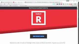 7.  React Best Practices Component Architecture. Inline Styles. Part 2 - Radium.
