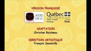 What is the Quebec/France dubbing studio & Dubbing credits for Best Ed name?