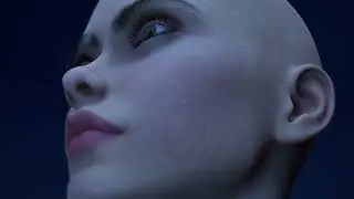 R&D - Procedural vellus (aka peach fuzz) hair generation for Daz characters