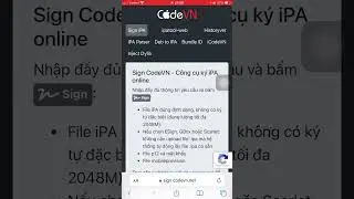 chứng chỉ mới p12 cho ae dùng esign gbox #signios #chungchiios