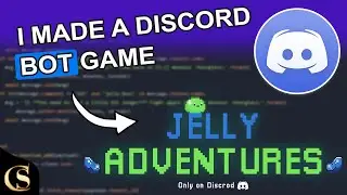 So I made a Python Discord Bot Game and it's called Jelly Adventures! #shorts