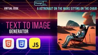 Build Text To Image Generator Using HTML, CSS & JS 🔥 | JavaScript Projects For Beginners 🚀