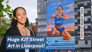 KJT Katarina Johnson Thompson Mural by Paul Curtis
