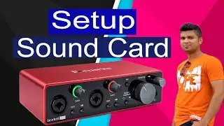 How to setup focusrite scarlett 2i2 3rd gen in cubase 10.5 pro | Bangla Tutorial