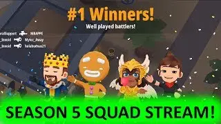 Battlelands Royale Season 5 Squads LIVE Gameplay! w/ZanZard_YT/Rollasix/Bot/LordLucy/MrNasa/T.C/elye
