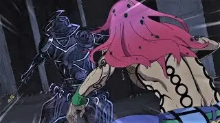 Chariot Requiem vs Sticky Fingers - JoJo's Golden Wind Ep 34