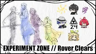 Finally cleared 24 on Experimental Zone Tower of Adversity with Both Rover - [Wuthering Waves]