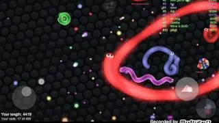 1-ci olmaga calisiyoruz-SLITHER IO