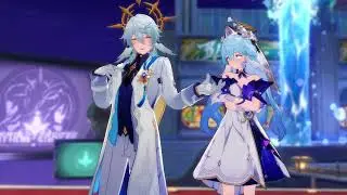 【4K / MMD/崩坏: 星穹铁道 Honkai: Star Rail】Firefly  Robin Sunday/Harbingers Family /#Honkai: Star Rail