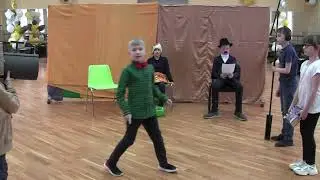 Сценический этюд "Опять двойка-1"