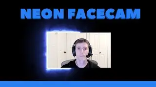 [FREE] Neon Facecam Overlay - For YouTube, Twitch, Mixer, etc.