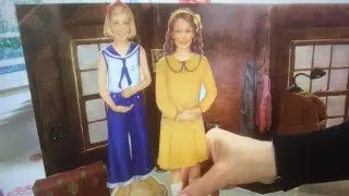 ASMR American Girl paper dolls. Soft spoken