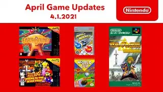 NES & Super NES - April 2021 Game Updates - Nintendo Switch Online (Fake)