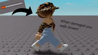 How to make a Low Health Affect On Roblox Studio