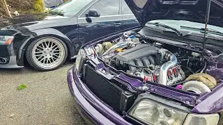 Up'd the Boost on the Twin Turbo V10 URS6!