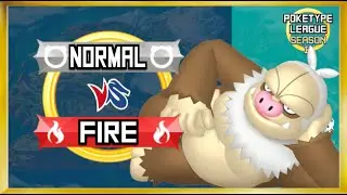 NORMAL TYPES vs FIRE TYPES | Round 15: PokeType League 02