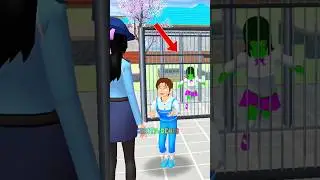 GAWAT‼️mio berubah jadi zombie 😱 #sakuraschoolsimulator #shorts #sss #sakura