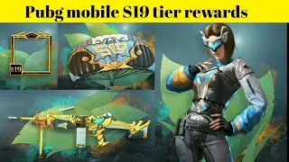 Season 19 tier rewards |  #pubgmobile | Season 19 lobby leaks
