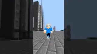 Пьяный батя и сын в Minecraft 