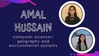 CS and the Environment, Tech Communities, and more ft. Amal Hussain || Tech Girl Thursdays Ep 14