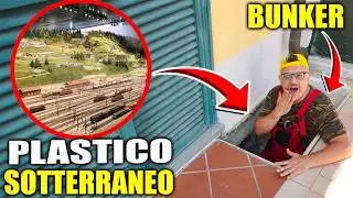 I BUILD the MODEL RAILWAY in my SECRET BUNKER!