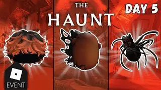 How To Get All Day 5 Accessories in The Haunt! (Roblox Event)