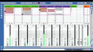 First attempt at DJing in Ableton Live with an APC40 and script from Gangsterish.mov