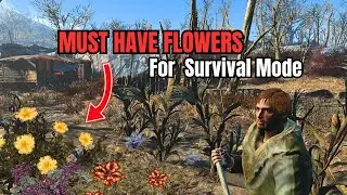 Uncovering ALL SECRETS Around Sanctuary And How To Use Wild Flowers/Plants - Fallout 4 Guide