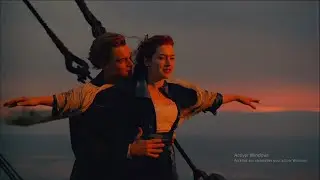 Titanic '' I'm Flying'' Scene (2160p) #love #moviescene #romance