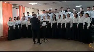 Қазақ халық әні "Жайдарман", обр: Л.Хамиди . орындайтын:Студенттер хоры