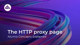 The HTTP proxy page
