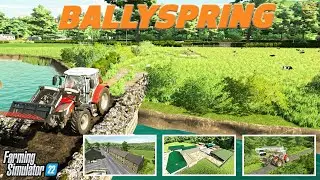 An Irish charm?! BallySpring - By Eire Agri Modding | Farming Simulator 22 Map review