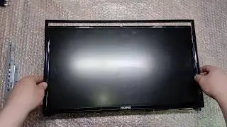HARPER 22F470 LED LCD backlight repair / Sound is present, but the image disappears / LED replace...