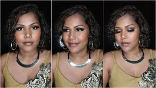 Bronzy Glam Makeup | Indian Makeup | Brown Skin Friendly