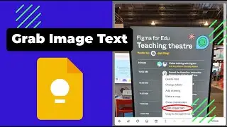 Google Keep - Grab Image Text