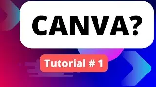 Tutorial # 1 what is canva and how does it work?  @TechReveals
