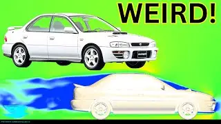Surprising Aerodynamics of Champion Subaru Impreza