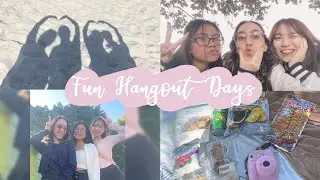 foxy diary 🧺 hang out: beach, desserts, picnics and lots of pictures~