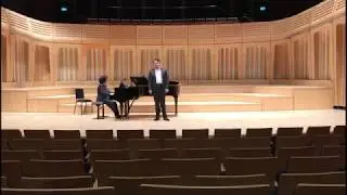 Ryan Shore singing Dvorak Gyspy Melodies