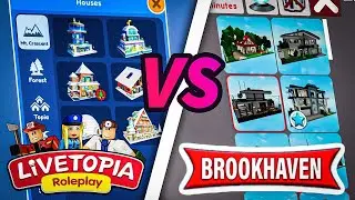 ЧТО ЛУЧШЕ? BROOKHAVEN VS LIVETOPIA. СРАВНЕНИЕ ВЕЛИЧАЙШИХ СОБЫТИЙ!
