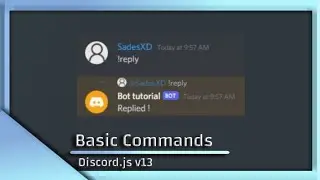 HOW TO MAKE DISCORD BOT | BASIC COMMANDS | #2