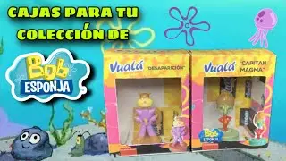 Como hacer cajas Para tu colección de BOB ESPONJA VUALA